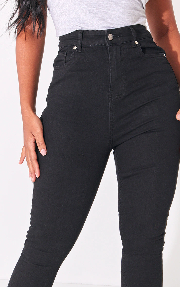 Shape Black Disco Skinny Jeans