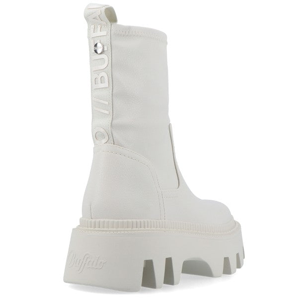 Buffalo Bota Flora Sockboot Vegan Cream
