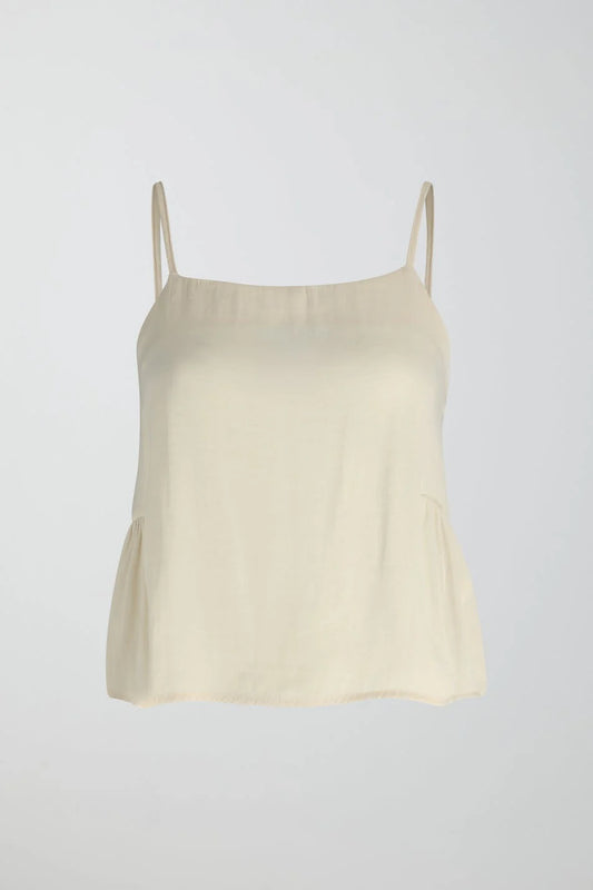 Satin loungewear singlet