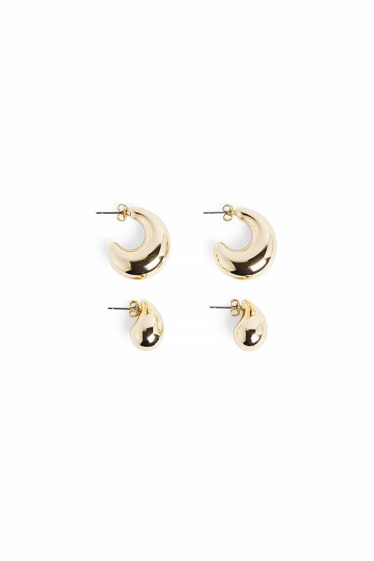 2-Pack Teardrop Earrings