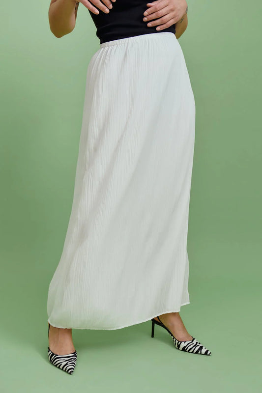 Maxi Skirt White