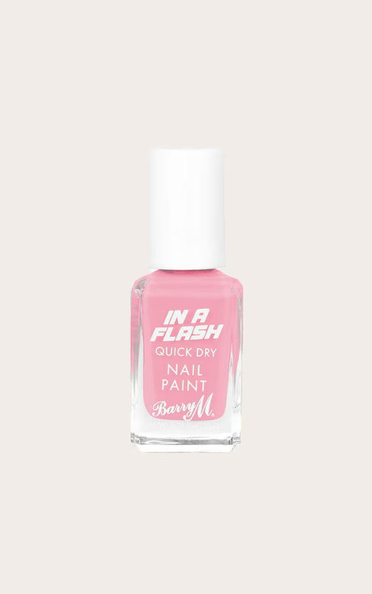 Barry M In A Flash Quick Dry Nail Paint Breezy Blush