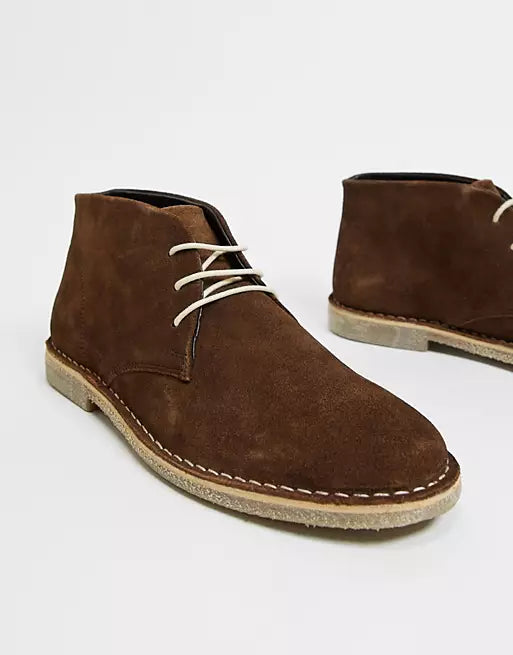 Desert Boots In Brown Suede