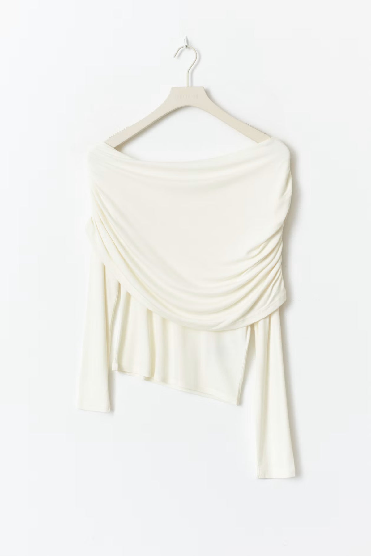 Gina Tricot - sloped shoulder cape top