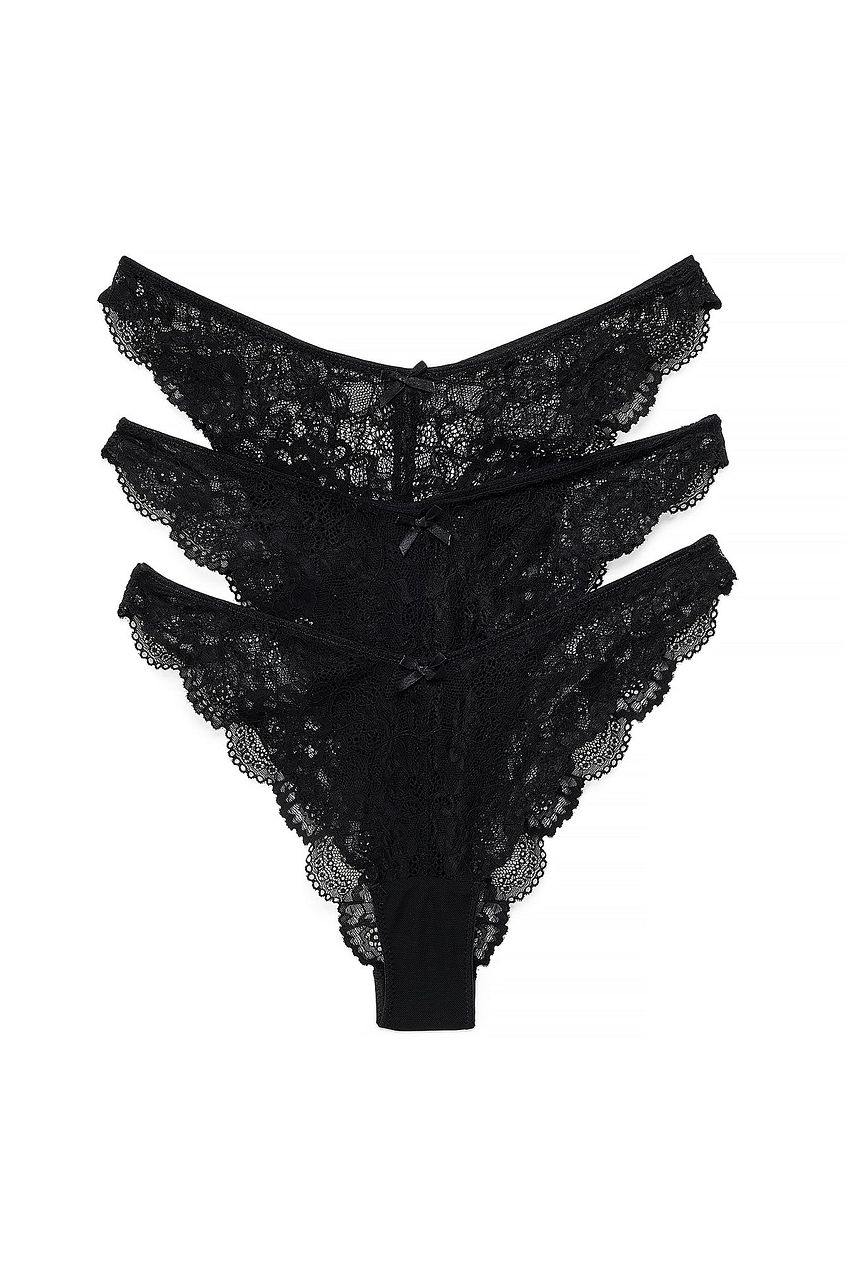 Na-kd - 3-Pack V-shape Brazilian Panty