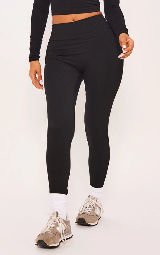 Petite Black Contour Sculpt Leggings