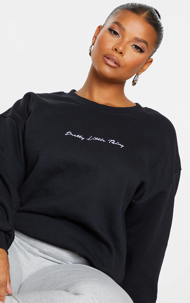 Plus Black Ultimate Sweatshirt