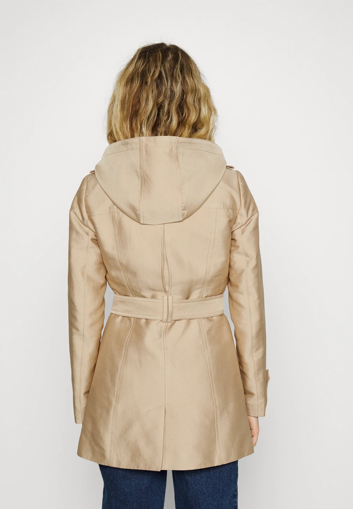 Morgan GEDEO - Trenchcoat - chamois