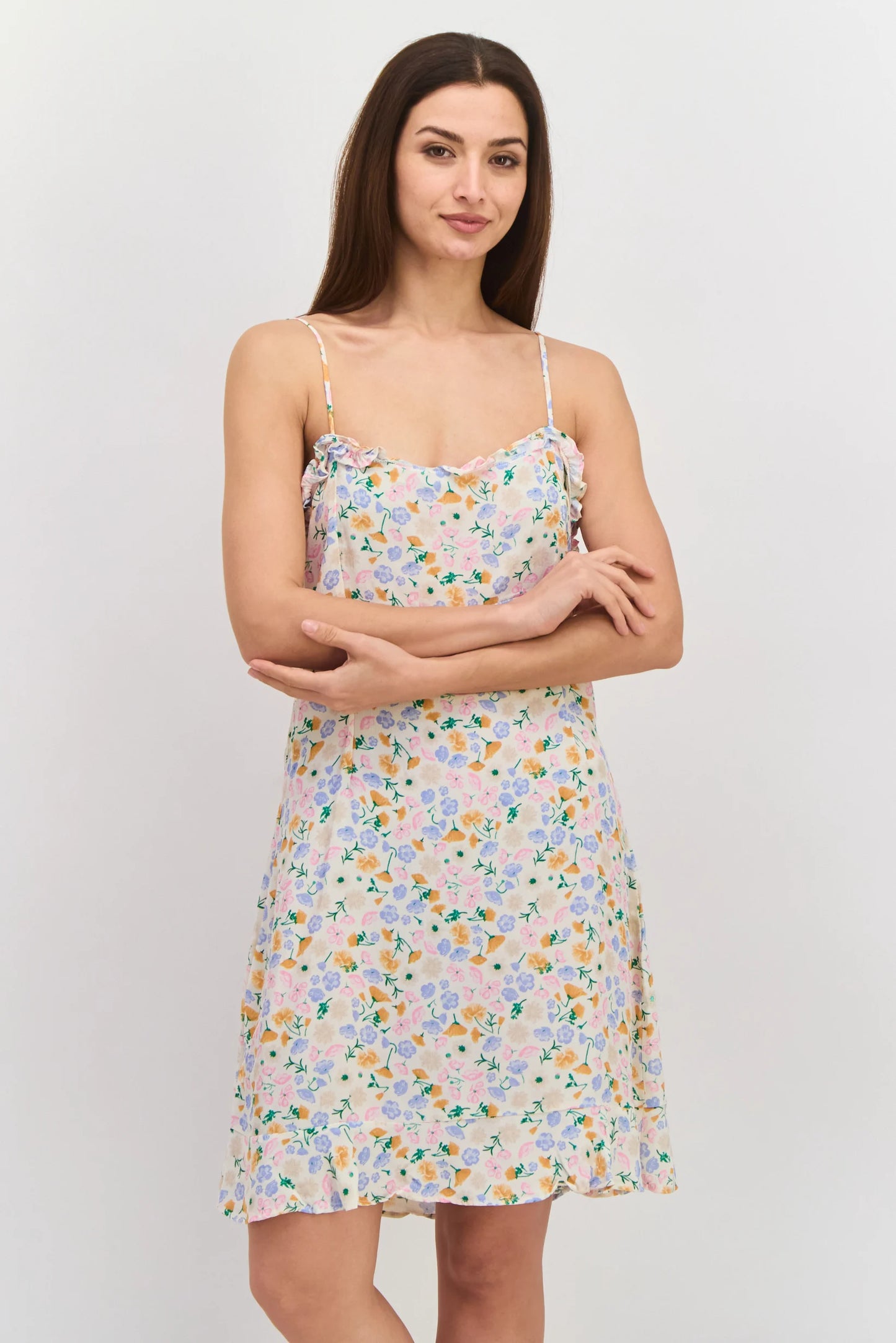 ENCITRINE SL DRESS AOP 6902