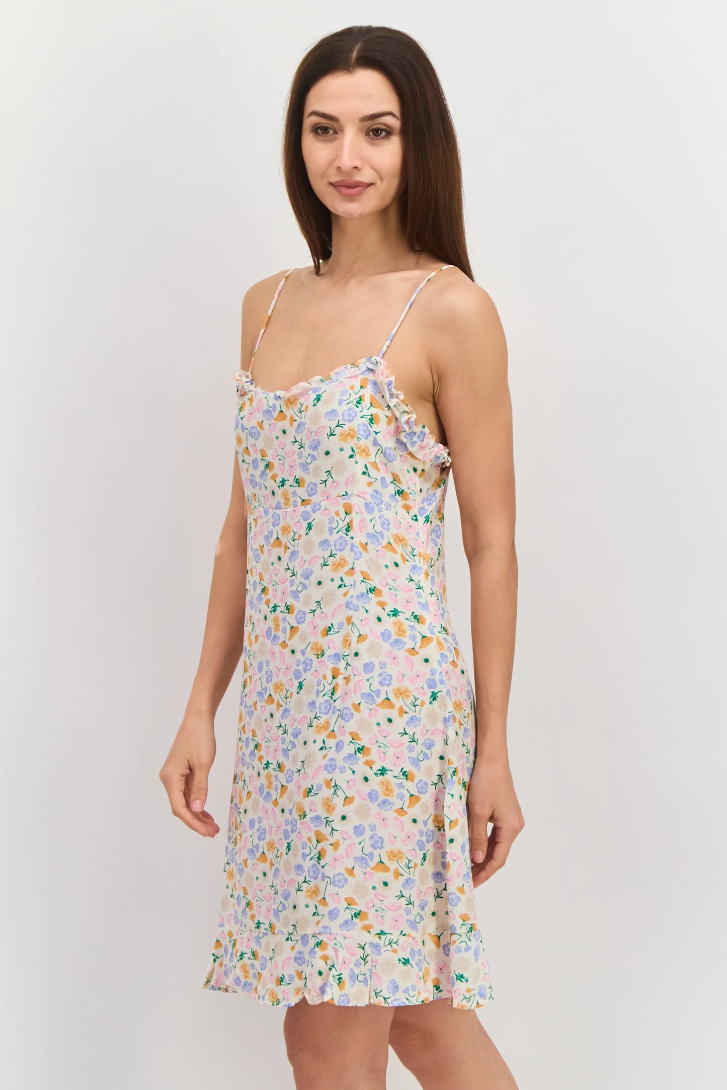 ENCITRINE SL DRESS AOP 6902