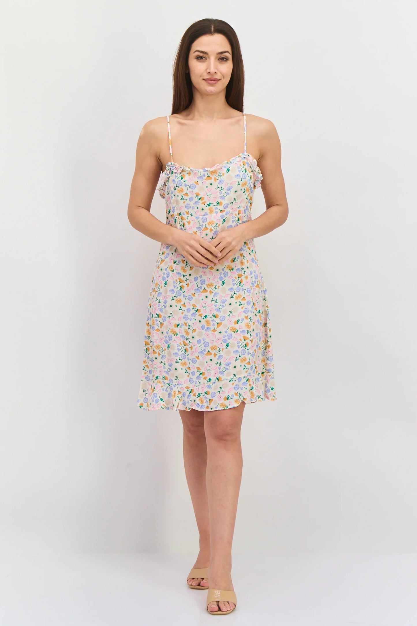 ENCITRINE SL DRESS AOP 6902