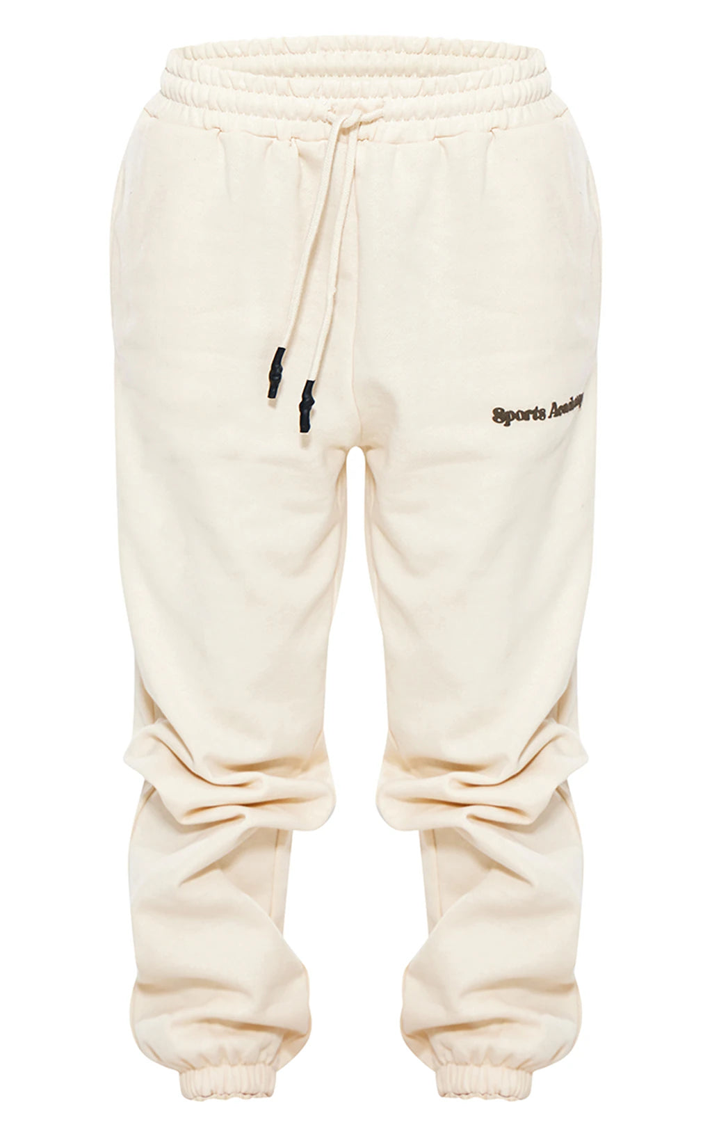 PREMIUM SAND SPORTS ACADEMY PUFF PRINT OVERSIZED JOGGERS