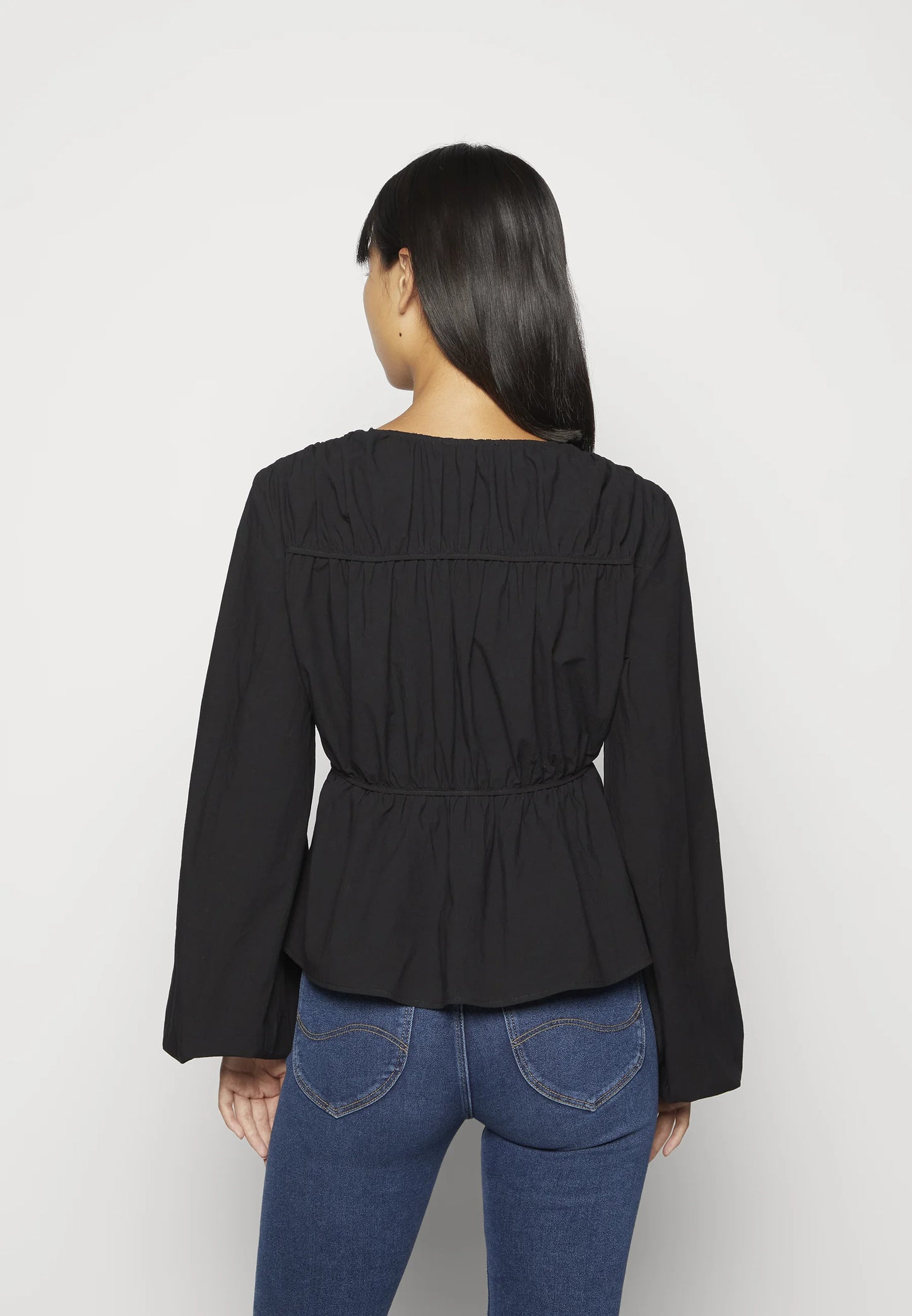 Drawstring Detailed Blouse