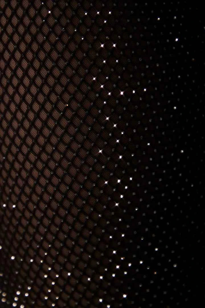 OhPolly - Petite Embellished Plunge Neck Jumpsuit in Black