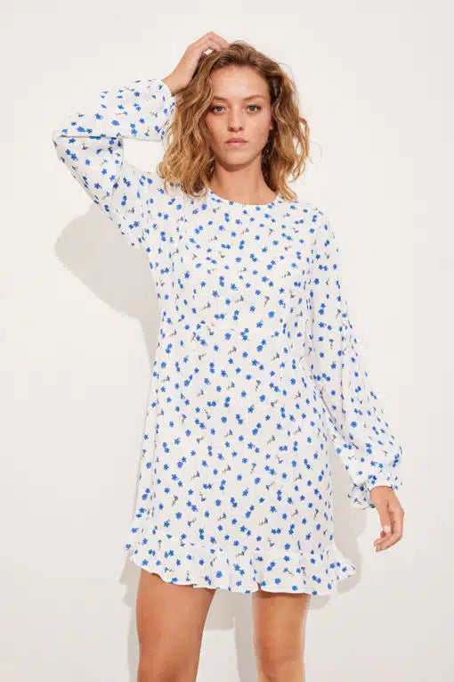 Envii Encherry Ls Dress Starry Flower