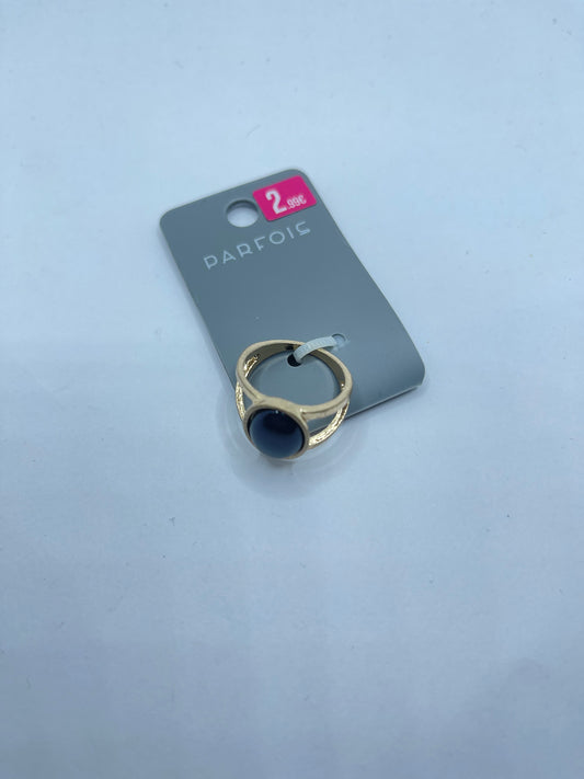 Blue Stone Golden Ring