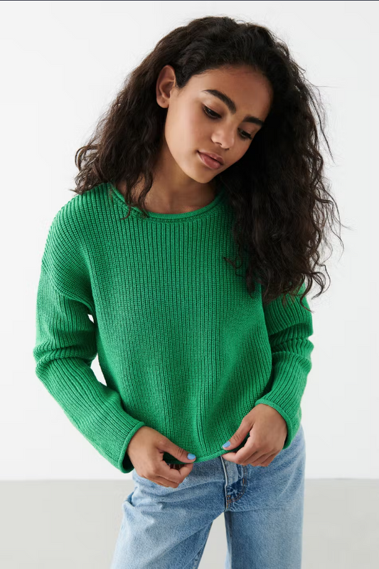 Young Knitted Summer Sweater