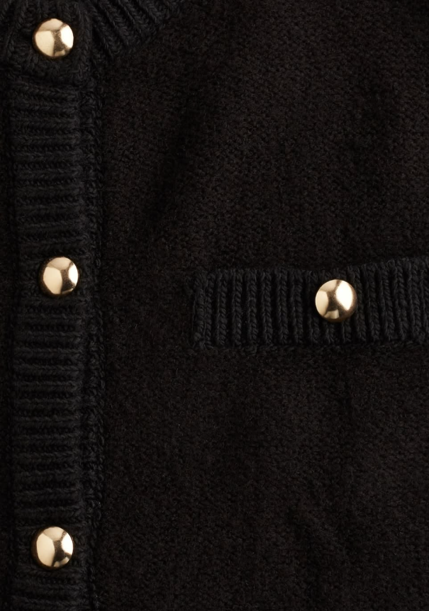 H&M - POCKET-DETAIL CARDIGAN