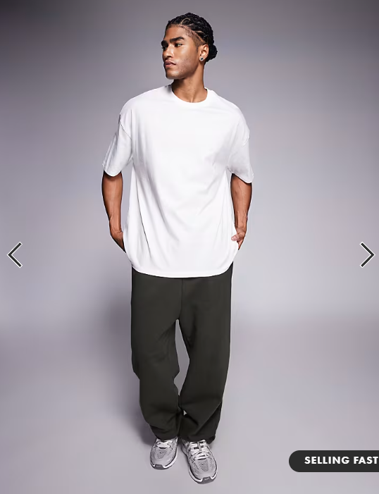 ASOS DESIGN Essentials oversized t-shirt in white