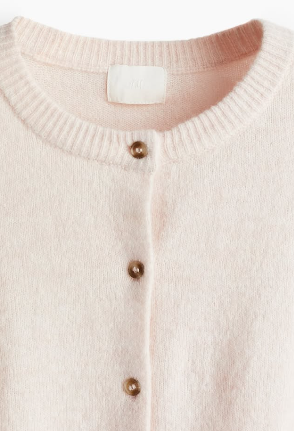 H&M - KNITTED CARDIGAN