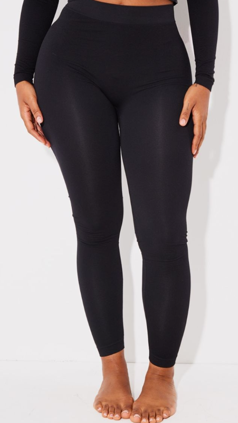Shape Black Sculpted High Waisted Leggings