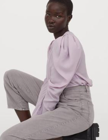 H&M - Puff Sleeve Blouse