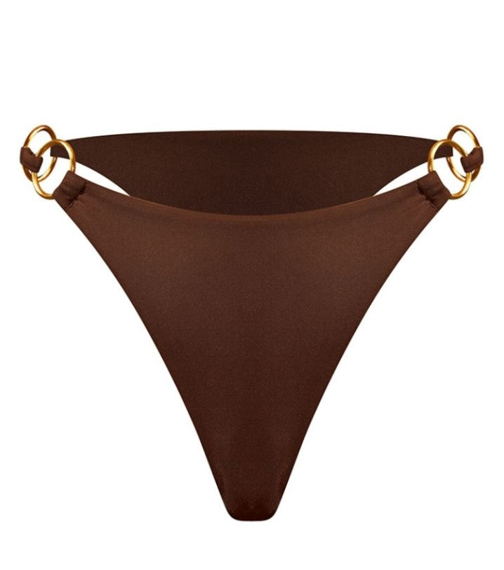 Chocolate Ring Side Bikini Bottoms