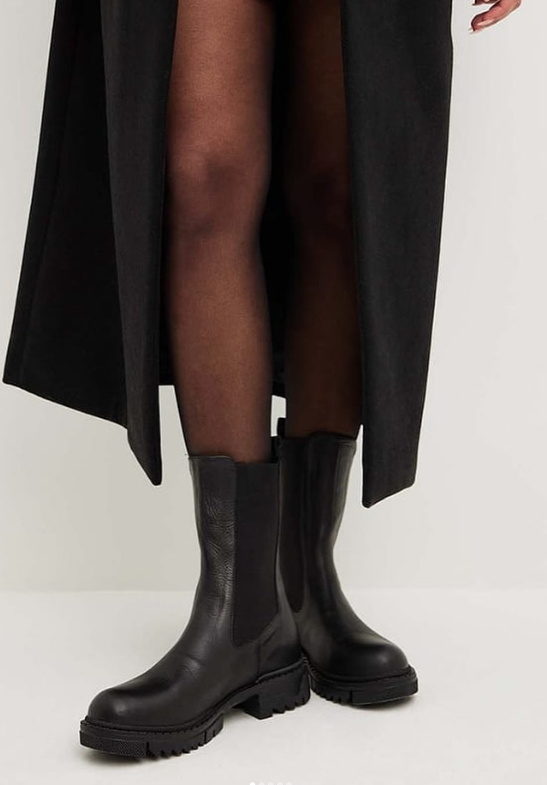 Leather Profile Chelsea Boots