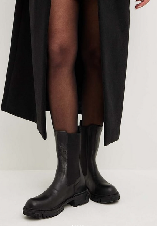 Leather Profile Chelsea Boots