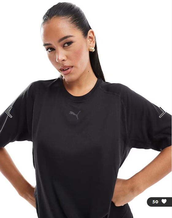 PUMA Evolve Training t-shirt in black