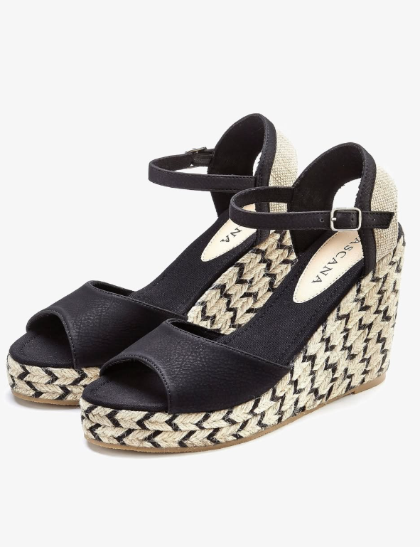 LASCANA - High heeled sandals - black