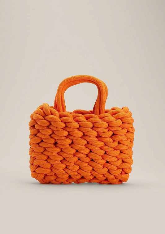 Small Knotted Beach Bag