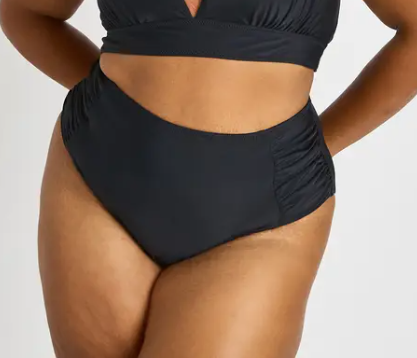 Boohoo - Tummy Control Ruched Bottom Bikini