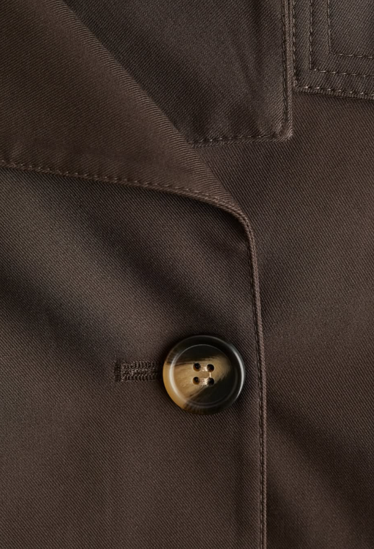 H&M - SHORT TRENCH COAT