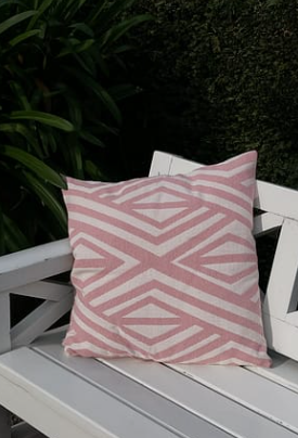 Patterned Cushion Cover Rose