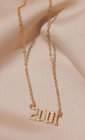 Gold 2001 Necklace