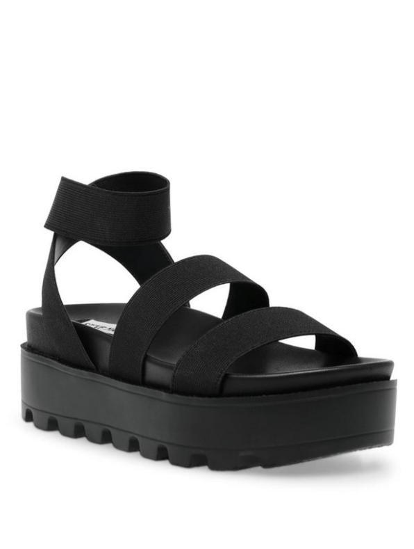 Steve Madden - Bedrock Black Wedges