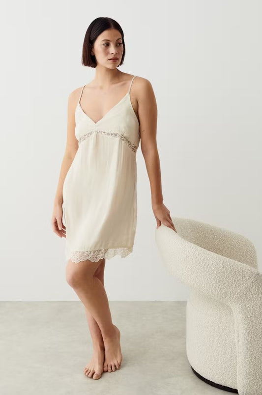 Satin slip night dress