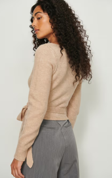 Knitted Wrap Cardigan