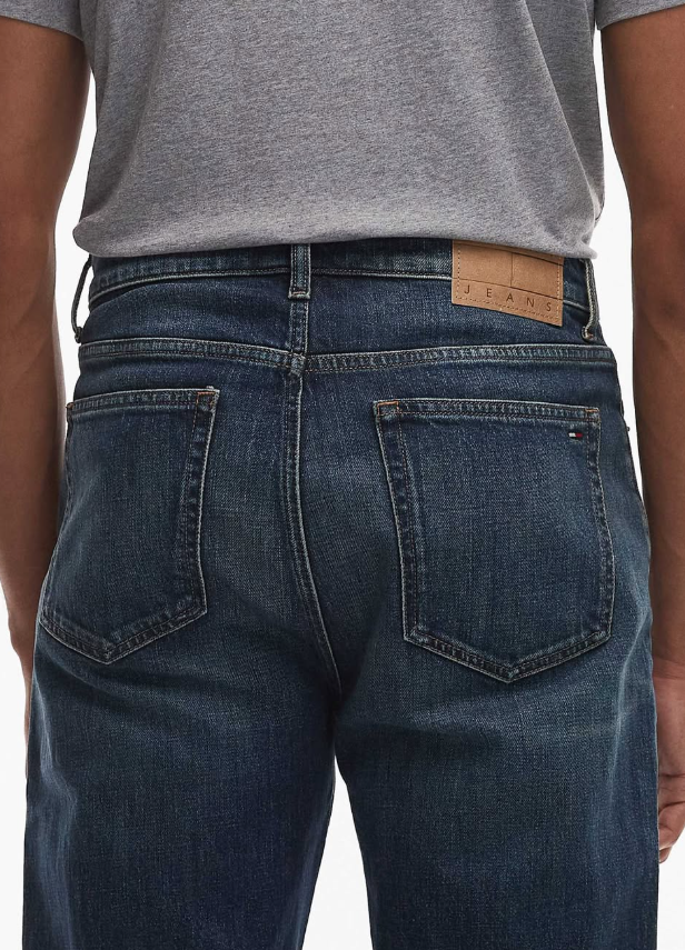 Tommy Jeans - Sonny regular tapered jeans in denim dark