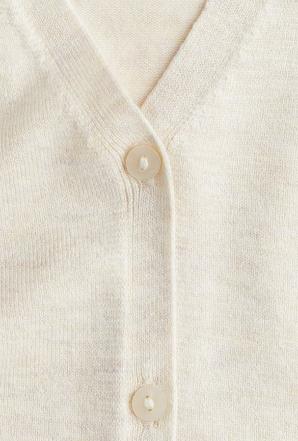 H&M BUTTON-FRONT SWEATER VEST