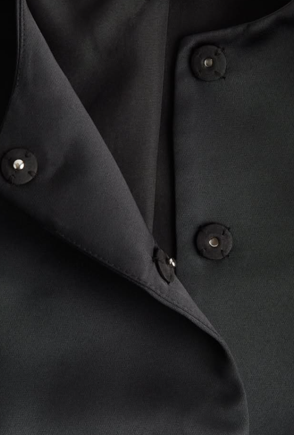 H&M - BOW-DETAIL SATIN JACKET