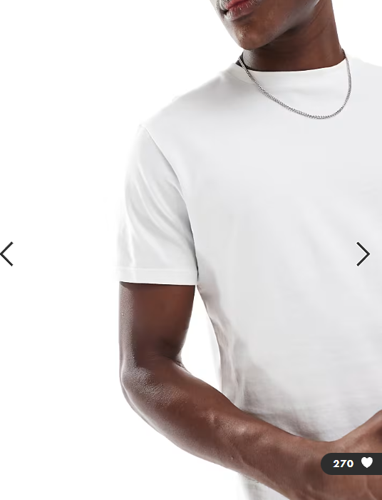 ASOS DESIGN essentials regular fit t-shirt in white.