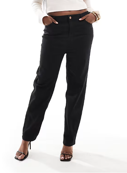 Yours slim fit jeans in black