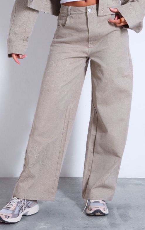 Light Grey Slouchy Denim Jeans