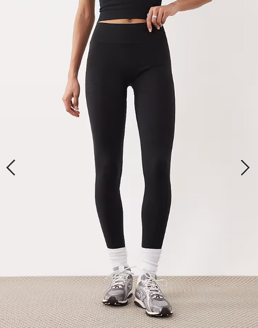 TALA Sculpt Seamless Scrunch legging in black marl