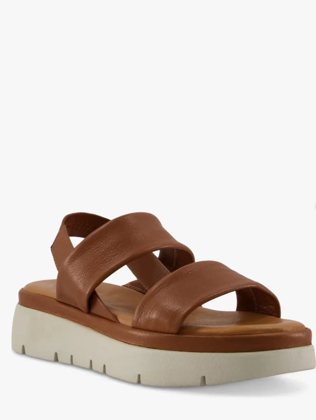 Dune London - Location Leather Padded Flatform Sandals