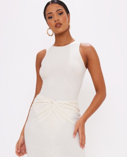 Tall Cream Brushed Rib Bodysuit