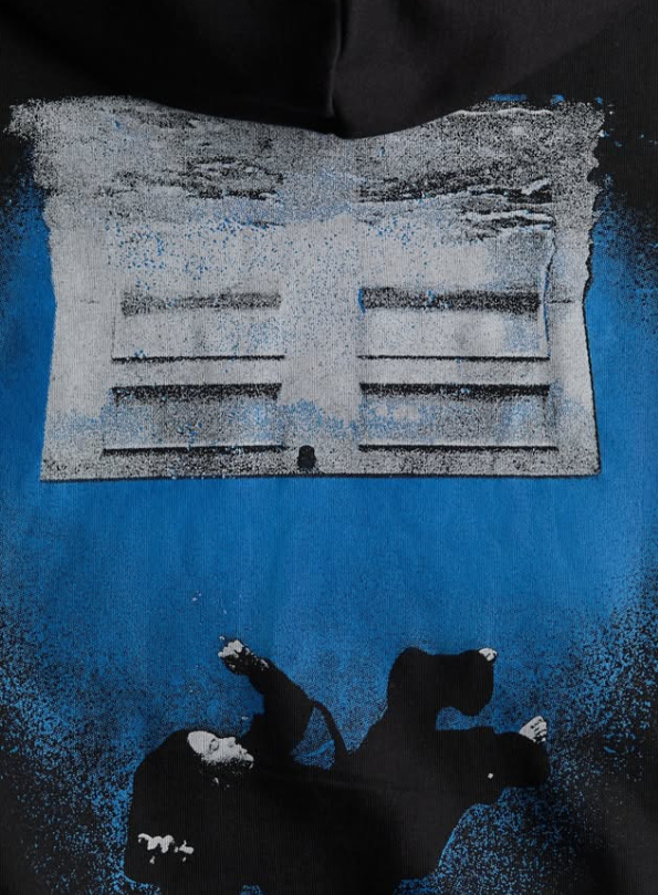 H&M - OVERSIZED PRINTED HOODIE- Billie Ellish