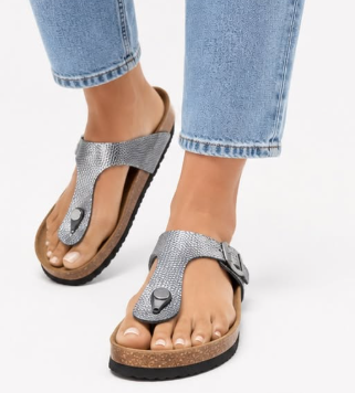 Lascana Sandals Grey